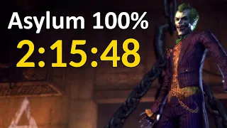Batman: Arkham Asylum Speedrun (100%) in 2:15:48 [obsolete]