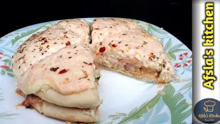 Shawarma Sandwich/Pizza Sandwich | Shawarma Sandwich only for Cheese Lovers | Afsla's kitchen