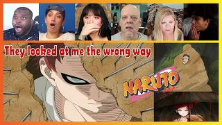 Gaara vs The Rain Ninjas Reaction Mashup | [Naruto Episode 34] ナルト