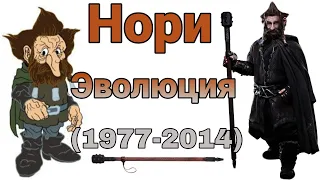 Нори Эволюция (1977-2014) в мульте, играх и фильмах