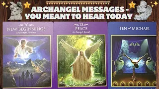 👼😇📩Archangel Messages - You meant to hear today 📩😇👼
