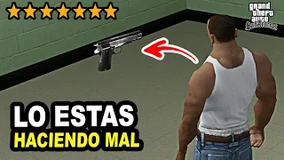 Cosas que haces MUY MAL cuando juegas al Gta San Andreas !