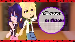 mlb react to tiktoks gacha club miraculous ladybug 🐞