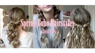 Spring Boho Hairstyles | JustJosie