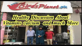 Healthy Discussion About||Vitamins||calciums||antibiotics||Electrolytes& much More At Birdsplanet