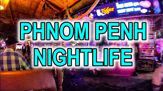 Phnom Penh Cambodia Best Nightlife 4K