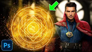 How I Made The Dr Strange Shield in Photoshop