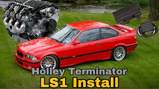 Holley Terminator X Install, Best Budget ECU? E36 LS Swap Pt. 15