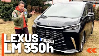 LEXUS LM 350h - Najdziwniejszy VIP CAR na rynku! 🤯 | Kornacki Testuje