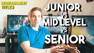 Junior vs Mid vs Senior level developers (THE DIFFERENCES)