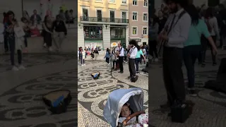 AMAZING!!Street Buskers in Lisbon!!!