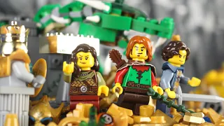 LEGO The DRAGON's Lair – The Adventures of Robin Hood – Castle Stop Motion