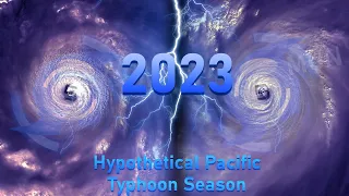 2023 Hypothetical Pacific Typhoon Season Animation