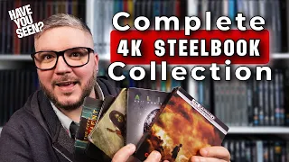 Our Complete 4k Blu-Ray Steelbook Collection 2024!