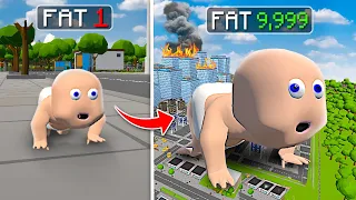Upgrading Baby into FATTEST Baby.. (FULL GAME)
