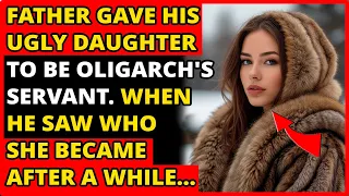 Father Gave His Ugly Daughter To Be Oligarch's Servant. When He Saw Who She Became After A While...