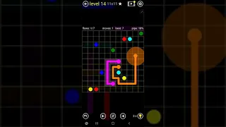 How To Solve Flow Free Extreme Pack 2 Level 14 11x11 Harder Board Walk Through Solution Walkthrough