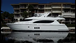 2004 80' Hatteras Motor Yacht for sale by Total Offshore Yacht Sales