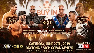 FULL MATCH - SCU vs. Best Friends vs. Private Party - Winner Advances to All Out: AEW Fyter Fest