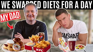 I swapped diets with my Dad for 24 hours