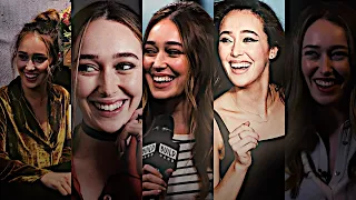 Alycia Debnam Carey Laughing For 1 Minute Straight *Adorable af*