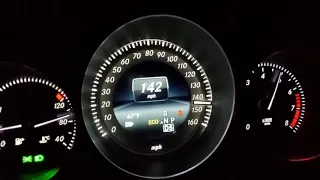 2014 CLS550 Top Speed Run to 160mph