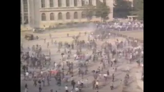 Riots In Bucharest, Romania, 1990
