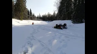 Поездка на реку Тимтома за хариусом.