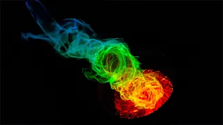 Slow Mo Rainbow Fire Tornado - The Slow Mo Guys