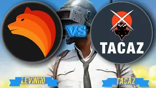 Levinho Vs Tacaz |Levinho Vs Tacaz Who Is The Fastest Player Pubg Mobile| #shorts #ytshortvideo