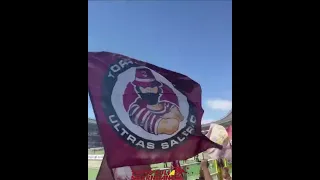 Torino VS Salernitana: il tifo dei 2.000 salernitani