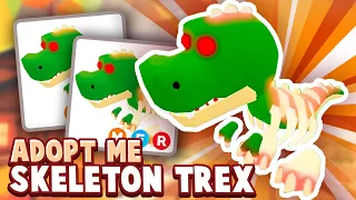 How To Get NEW HALLOWEEN SKELETON T-REX Pet In Adopt Me! Adopt Me Halloween Update 2020 Pets