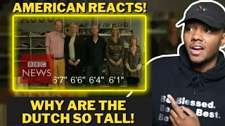 AMERICAN Reacts To - Why are the Dutch so tall? | Dar The Traveler