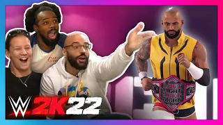 WWE 2K22 FIRST LOOK - Multiplayer Mode: Baszler, Ricochet, Benjamin & Creed train and square up!