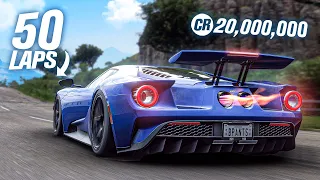 50 LAPS of GOLIATH in Forza Horizon 5! (10h+ Longest Race)