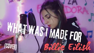 What was i made for - Billie Eilish (cover) - Paola Orsi