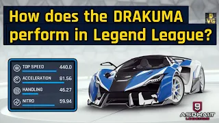 Asphalt 9 - This is how Ajlani Drakuma performs in Legend League!