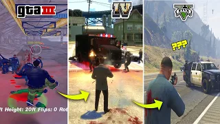 Evolution of SWAT Helmet Logic in GTA Games ( 2001 - 2022 ) |