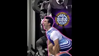 Kakhi Kakhiashvili EWC 1991 91 KG #worldrecord #weightlifting