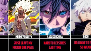 How Different Anime Characters Would React To Saitama Vs Goku