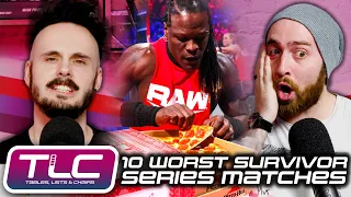 10 WORST WWE Survivor Series Matches | Tables, Lists & Chairs (ft. Ace Trainer Liam)