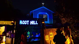 Haunted Attraction Built in their Front Yard | Boot Hill Home Haunt Maze Walk-Through POV 2019