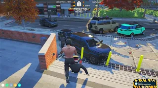 PEREZ KILLS UNION MEMBER INSIDE MRPD - NoPixel RP - GTA - Achez Perez - RUST