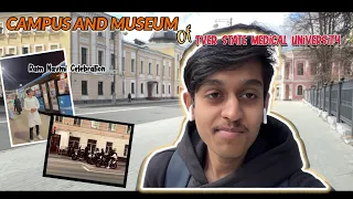 Campus of TVER STATE MEDICAL UNIVERSITY RUSSIA 🇷🇺 |Vlog-06| Ram navmi celebration| #mbbs #mbbsabroad