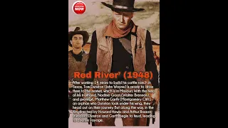 Red River’ (1948)John Wayne and Montgomery Clift  #youtube