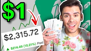 What Investing $1 A Day Looks Like After 53 Days (Robinhood Portfolio Update)