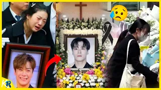 😢Family, friends and ASTRO members bid farewell to Moonbin on his final journey, Moonbin funeral