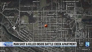 Man shot, killed in Battle Creek apartment