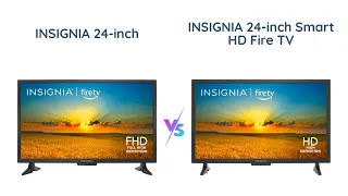 Insignia 24-inch Smart Fire TV Comparison: 1080p vs 720p