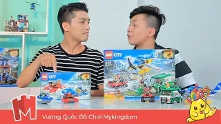 MỞ HỘP CUỘC TRUY ĐUỔI TỘI PHẠM TRÊN SÔNG VÀ THUYỀN HƠI TẨU THOÁT | REVIEW LEGO CITY 60175, 60176